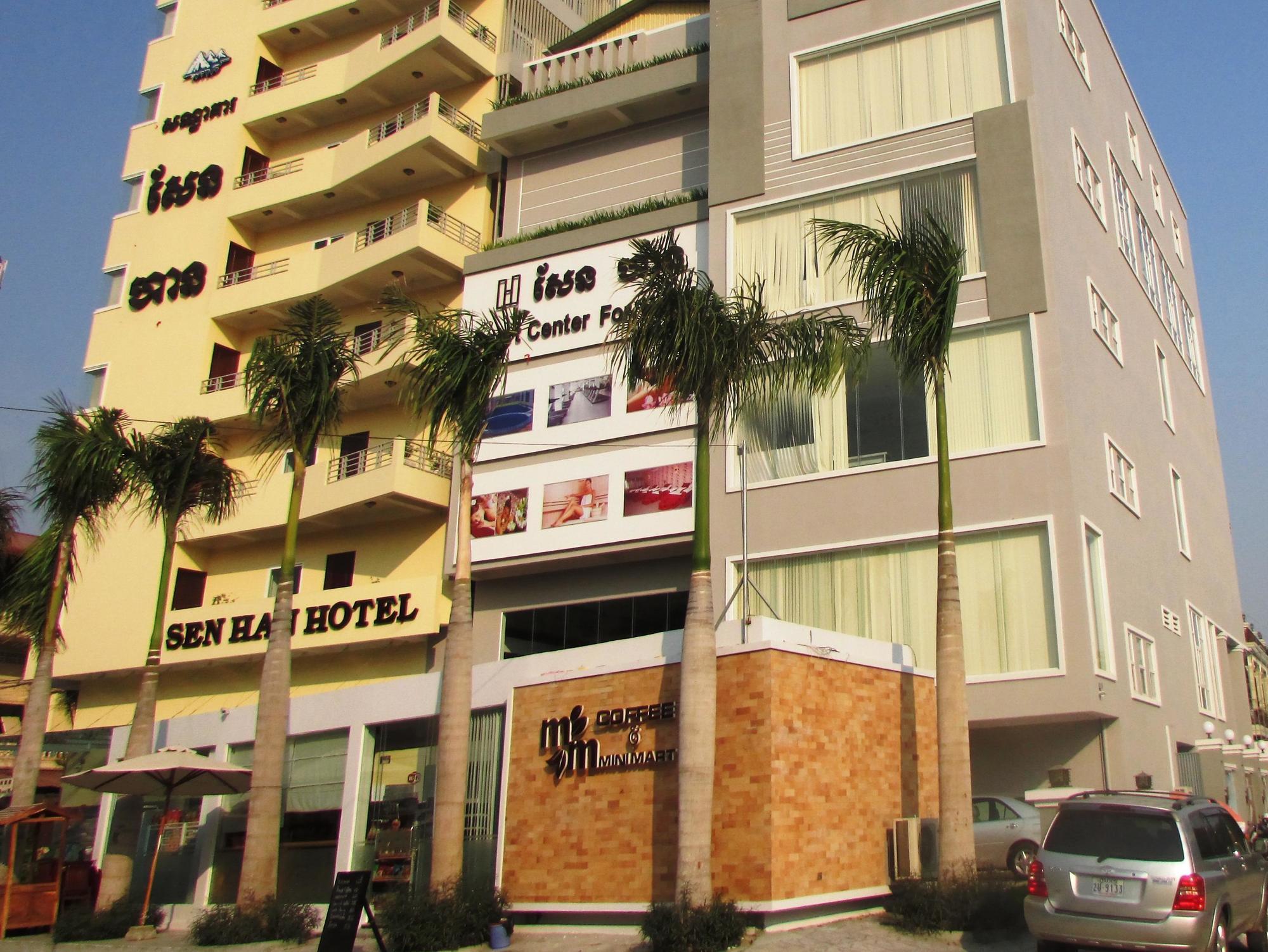 Sen Han Hotel Phnom Penh Exterior foto