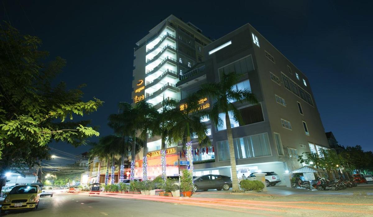 Sen Han Hotel Phnom Penh Exterior foto